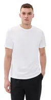 Theory Precise Tee Rib Cotton White In White