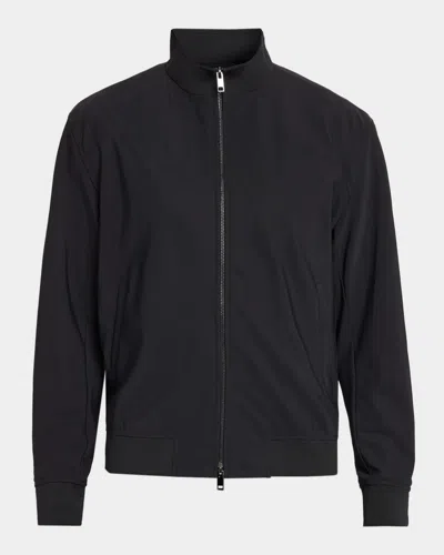 Theory Precision Ponte Bomber Jacket In Purple