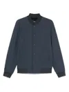 Theory Cassian Zip-up Jacket In Blue