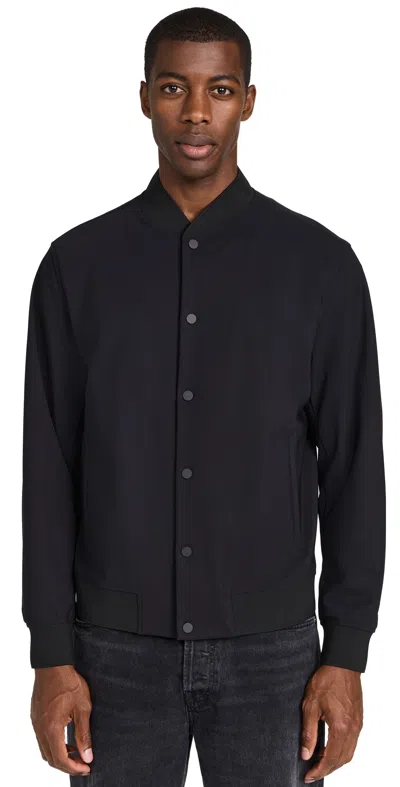 Theory Precision Ponte Murphy Jacket Black In Baltic