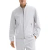 Theory Precision Ponte Zip Jacket In Fog