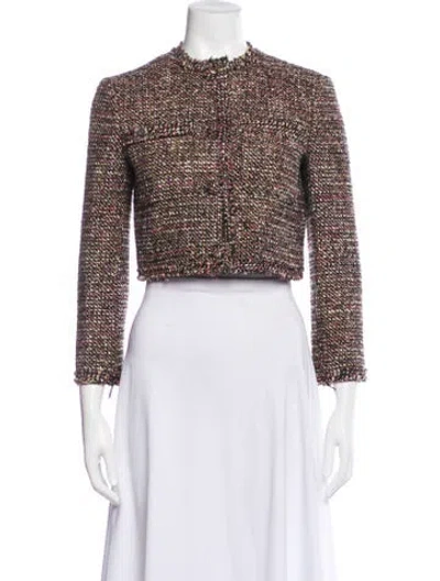 Pre-owned Theory Printed Evening Jacket In Multi