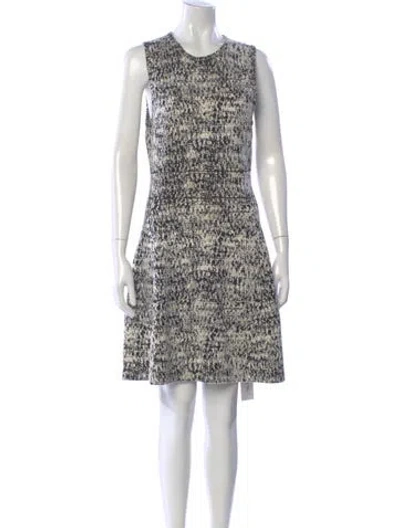 Pre-owned Theory Printed Mini Dress