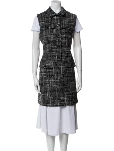 Pre-owned Theory Printed Vest In Multi