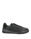 Theory Project Man Sneakers Black Size 9 Leather In Black