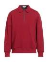 Theory Project Man Sweatshirt Burgundy Size Xl Cotton
