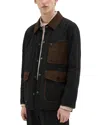 Theory Quilted Feather Nylon Barn Jacket In Black