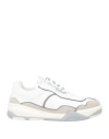 Theory Project Woman Sneakers White Size 8 Calfskin