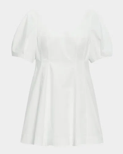 Theory Puff-sleeve Mini Dress