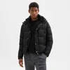 Theory Puffer Jacket In Recycled Poly In Black