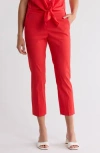 Theory Pull-on Crop Pants In Gren