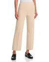 Theory Terena Cropped Wide-leg Pants In New Sand