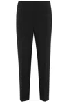 Theory Pull-on Trousers With Elastic Back In Black