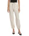 Theory Pull On Wide Jogger In White