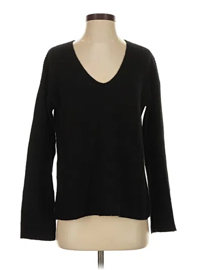 Pre-owned Theory Pullover Sweater In Black