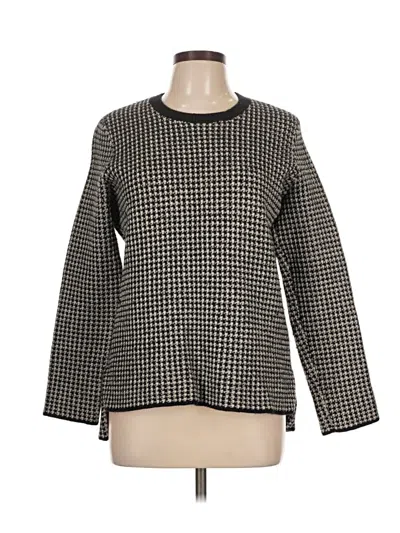 Pre-owned Theory Pullover Sweater In Black