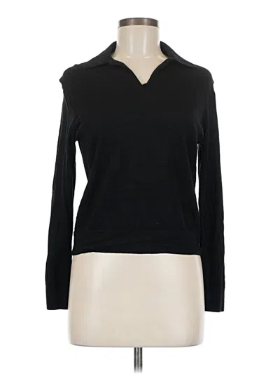 Pre-owned Theory Pullover Sweater In Black