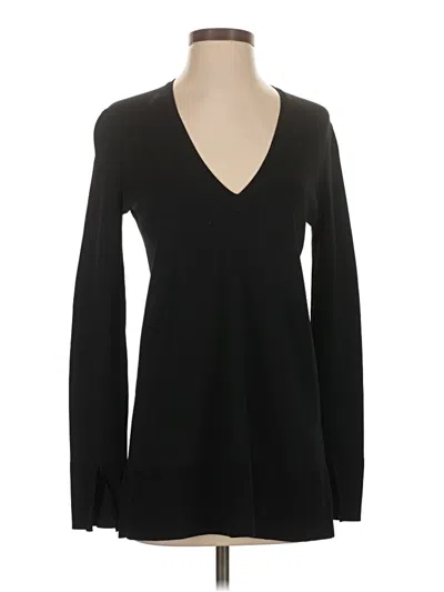 Pre-owned Theory Pullover Sweater In Black