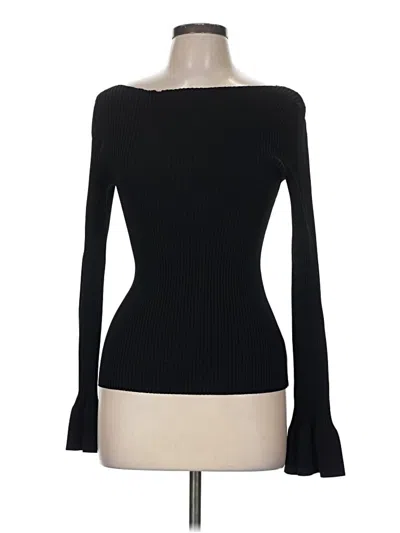 Pre-owned Theory Pullover Sweater In Black