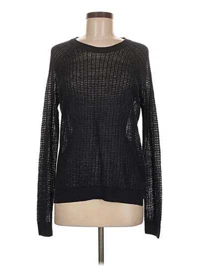 Pre-owned Theory Pullover Sweater In Blue