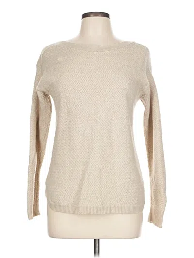 Pre-owned Theory Pullover Sweater In Brown