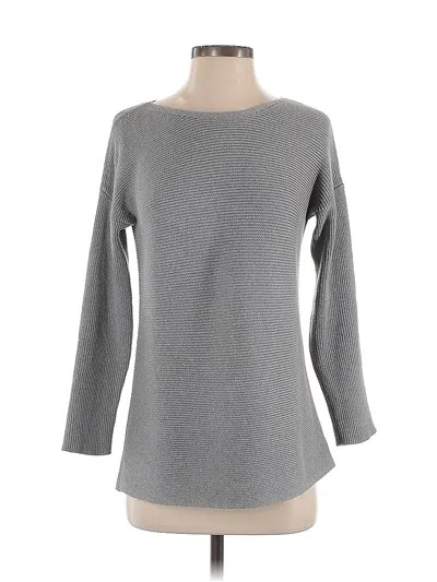 Pre-owned Theory Pullover Sweater In Gray