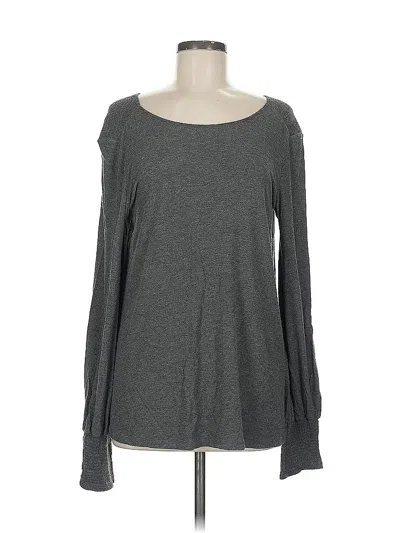 Pre-owned Theory Pullover Sweater In Gray