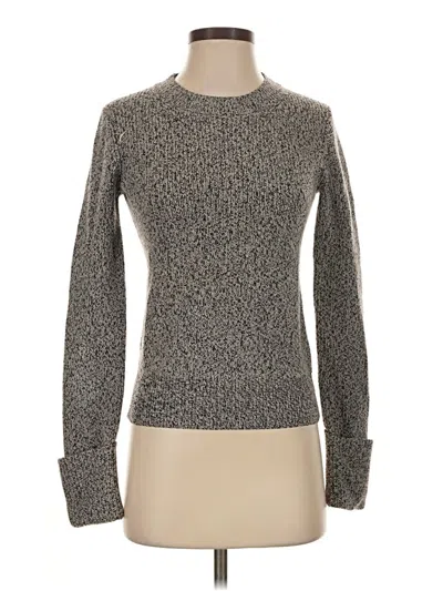 Pre-owned Theory Pullover Sweater In Gray