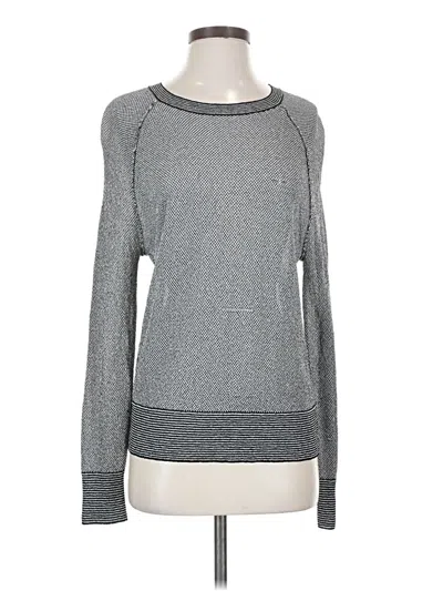 Pre-owned Theory Pullover Sweater In Gray