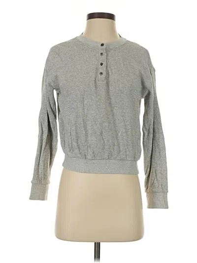 Pre-owned Theory Pullover Sweater In Gray