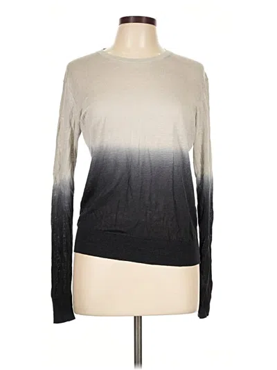 Pre-owned Theory Pullover Sweater In Gray