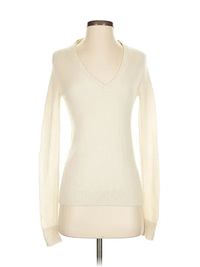 Pre-owned Theory Pullover Sweater In White