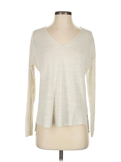 Pre-owned Theory Pullover Sweater In White