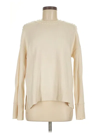 Pre-owned Theory Pullover Sweater In White