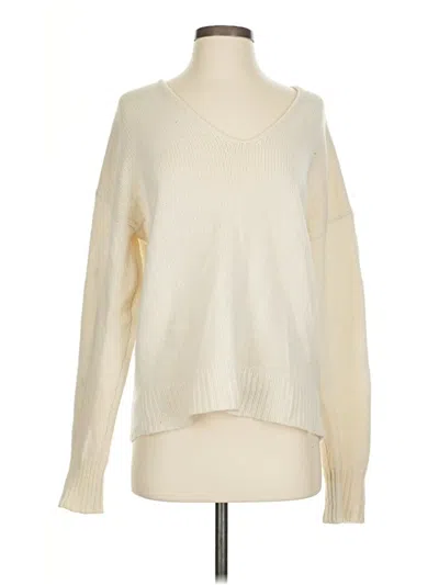 Pre-owned Theory Pullover Sweater In White