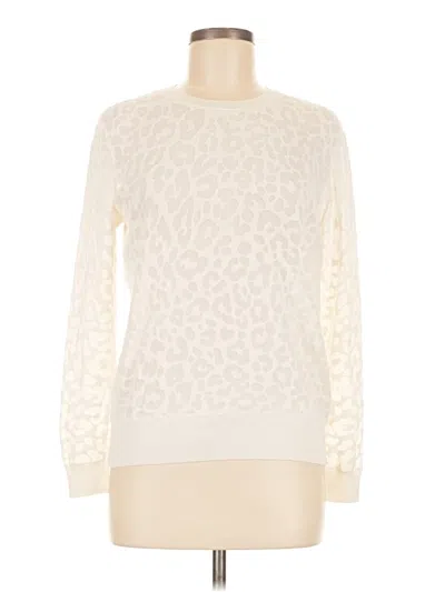 Pre-owned Theory Pullover Sweater In White
