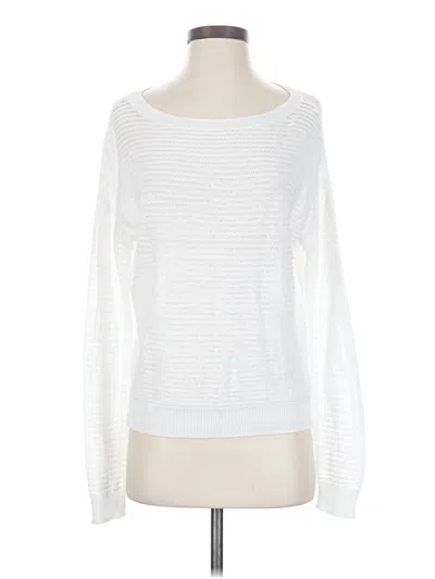 Pre-owned Theory Pullover Sweater In White