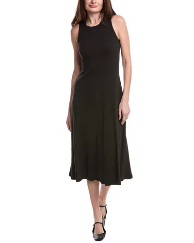 Theory Racer Midi Dress In Black