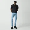 Theory Raffi 5-pocket Pant In Neoteric Twill In Rainstorm