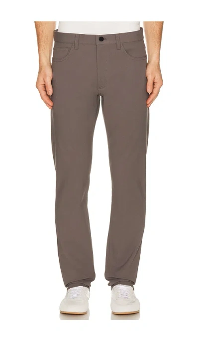 Theory Raffi Neoteric Twill Pant In Brown