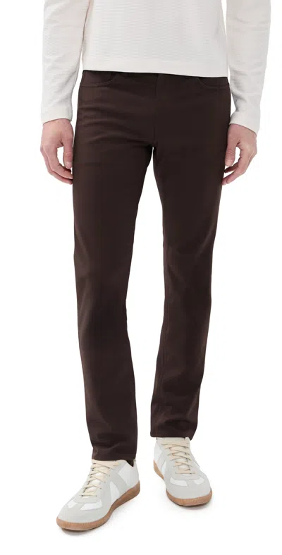 Theory Raffi Pants In Neoteric Twill Brownwood