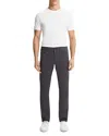 Theory Curtis Slim-leg Pants In Dark Gray
