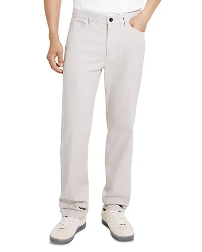Theory Raffi Slim Fit Pants In Neoteric Twill In White