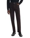Theory Slim Fit Stretch Corduroy Pants In Hickory