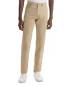 Theory Slim Fit Stretch Corduroy Pants In Khaki