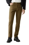 Theory Raffi Twill Pants In Brown