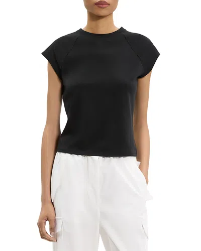 Theory Raglan Cap Sleeve Tee