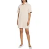 Theory Recycled Cotton Blend Tweed Shirtdress In Multi