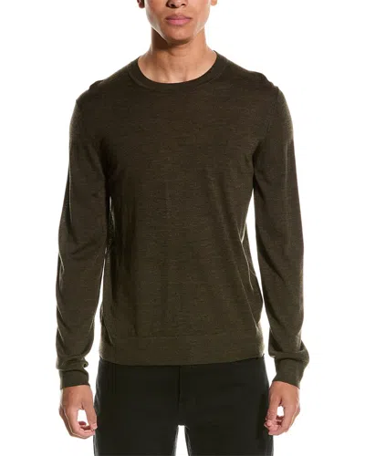 Theory Regal 2 Wool-blend Pullover In Green