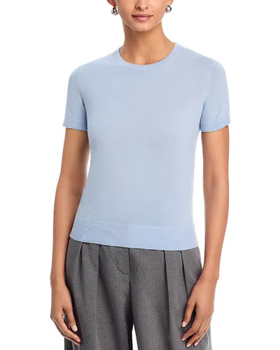 Theory Regal Basic Tee In Blue
